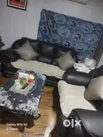 Leather sofa