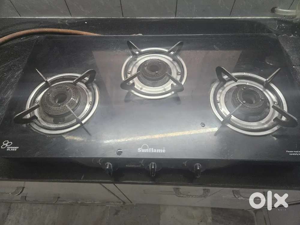 Sunflame 3 burner - Copper