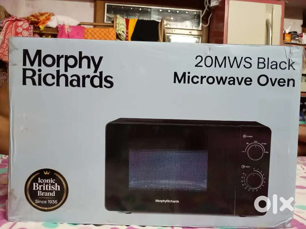 Morphy Richards MICROWAVE oven, model -20mws Black