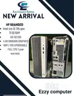 Hp branded intel core i5 7th gen, 8 GB RAM, 512 GB SSD
