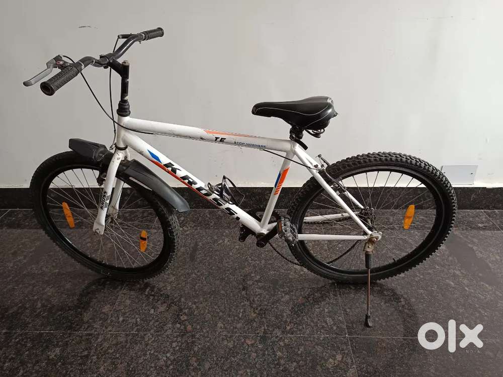 Kross company bicycle well maintained
