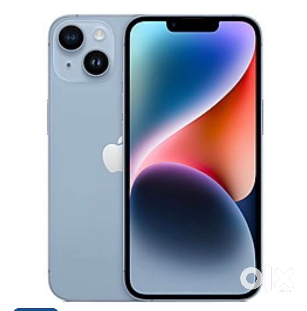 I phone 14 blue