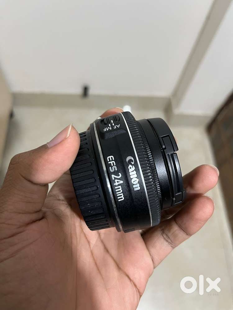 Canon 24 mm lens with ND filter