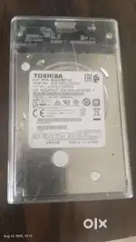 TOSHIBA HARDDISK 1TB WITH EXTERNAL CONNECTOR