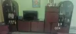 TV CABINET, BAR CONSOLE ,SHOW CASE (2 pcs)