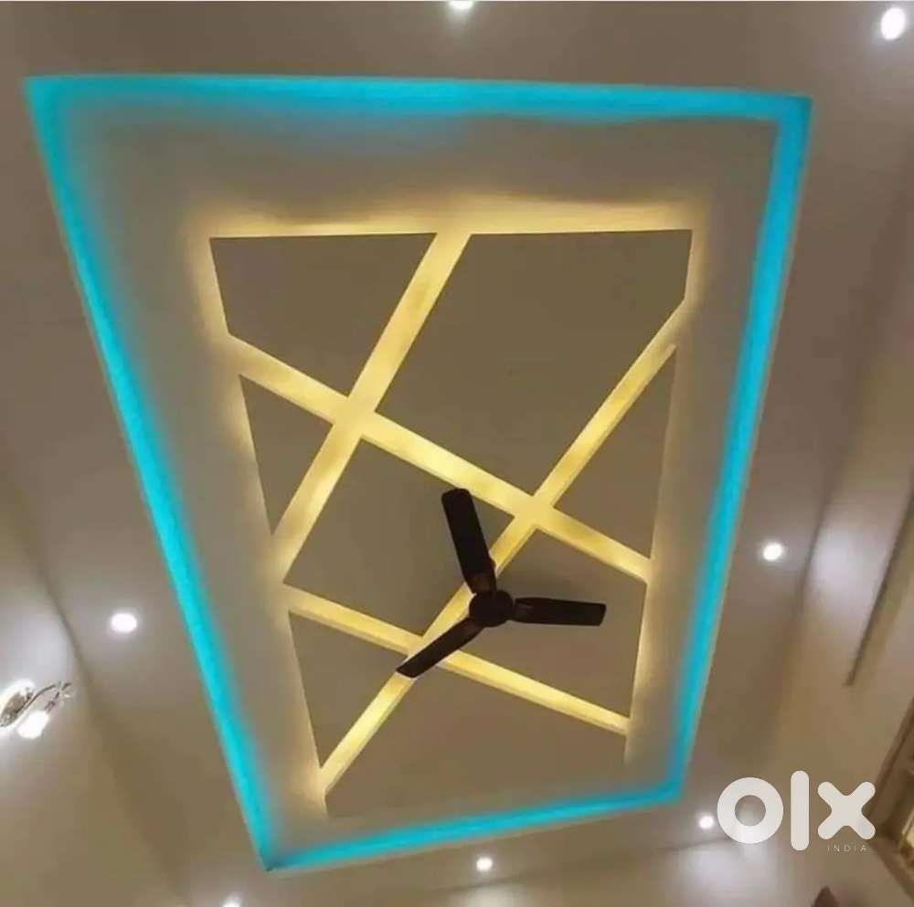 Gypsum cilling   PVC cilling color waringe and all tipe civil work