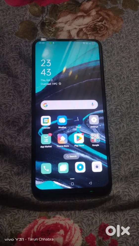 Oppo reno 2f model 8gb ram 128gb ROM