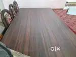 Dining table and sofa