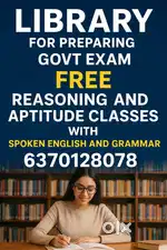 Library for preparing govt exam