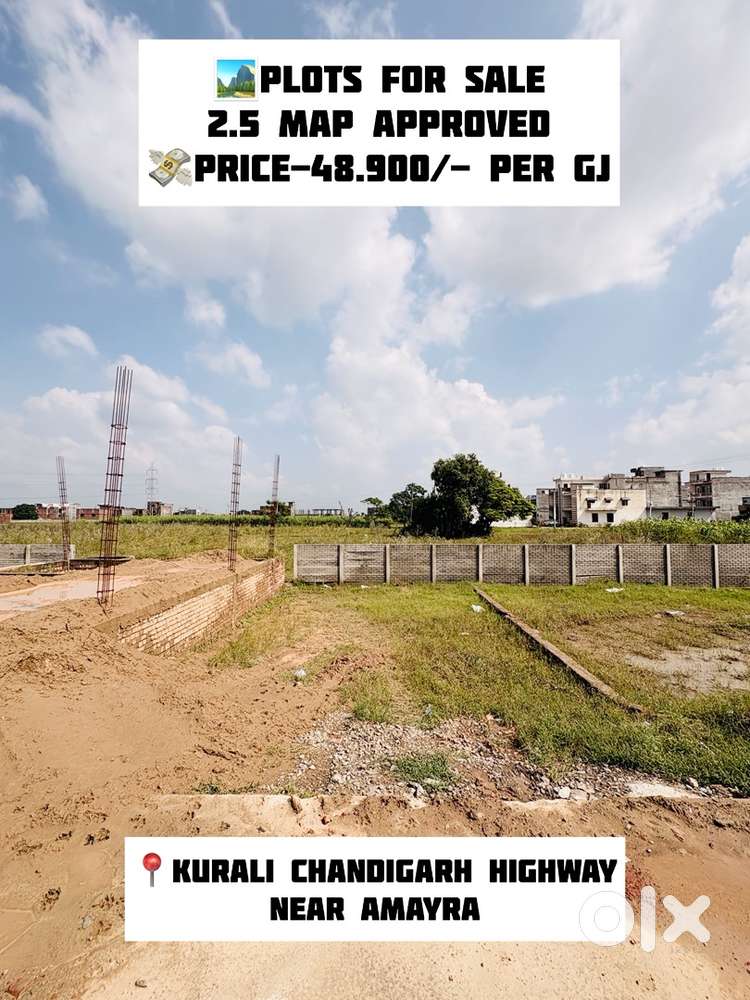 PLOTS FOR SALE 111 GJ BOTH SIDE OPEN ON HIGHWAY