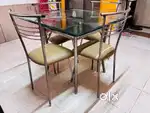 Premium glass dining table for sale