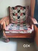 Wooden sofa