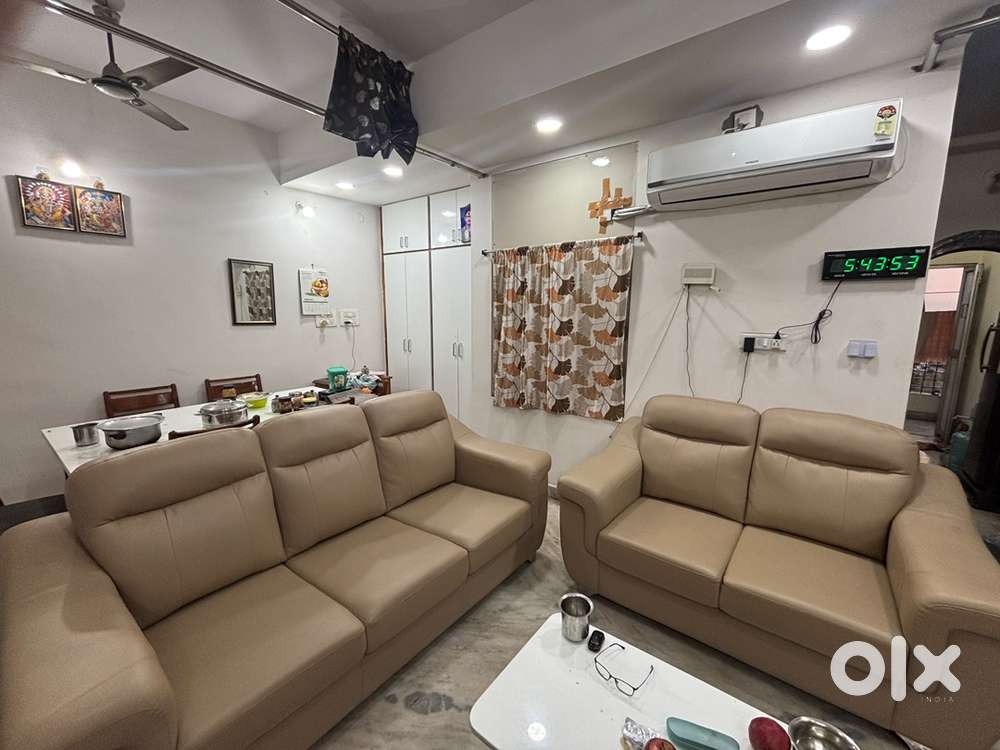 5 seater art leather sofa