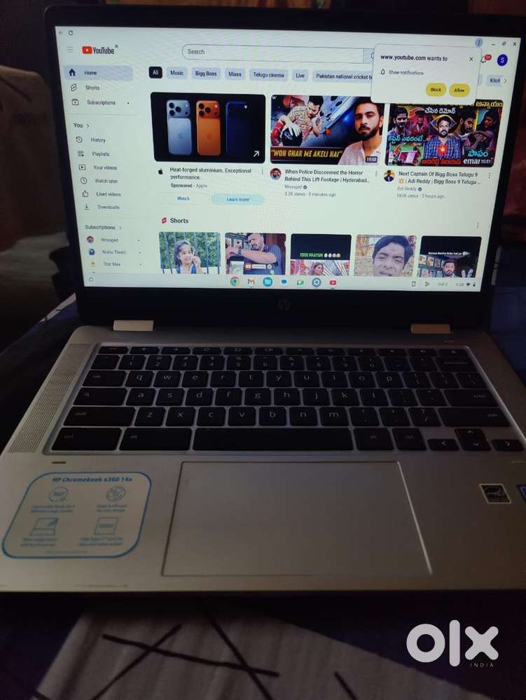 HP Chromebook Intel Celeron Quad Core N4120