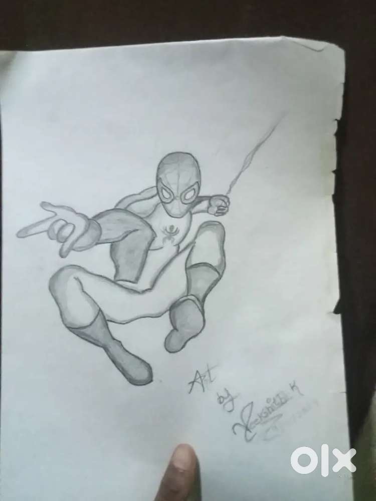 Drawing  2 year s old hand mede