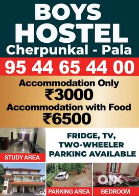 BOYS HOSTEL - Coat with New Premium Bed - Fridge - TV - water purifier