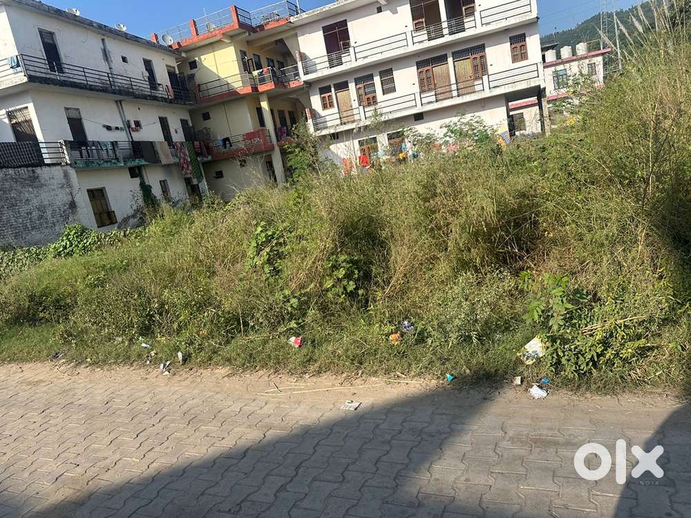 Plot for sale on road bagbania industrial area