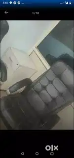 2 Boss chairs high neck comfortable and 1 office table