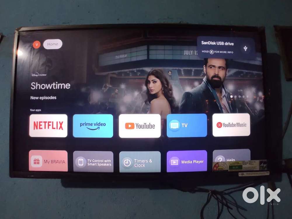 SONY smart google LED tv 32 inch (wifi, bluetooth, etc)