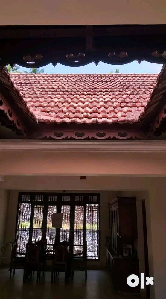 A traditional Kerala style hse with a centre courtyard.