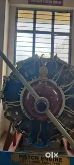 Multi cylinder aircraft engine