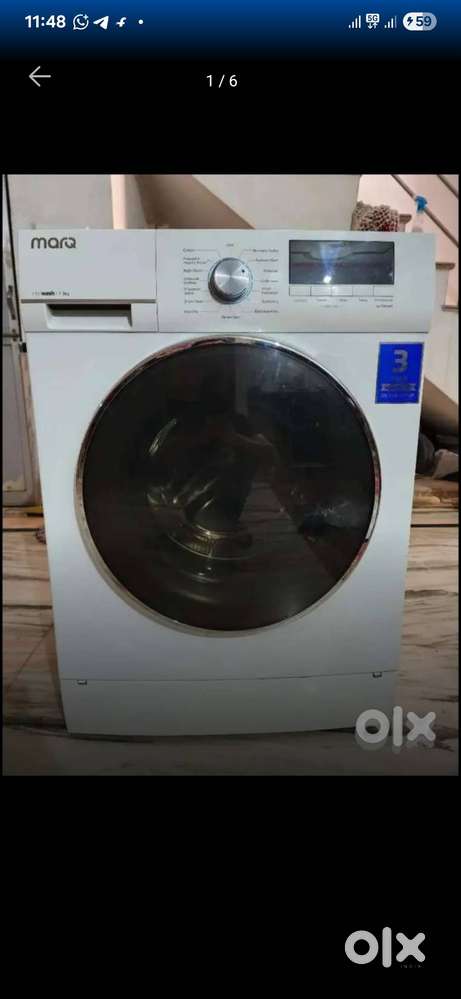 MarQ 7.5 kg fully automatic washing and other appliances