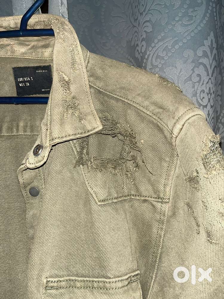 Zara torn jacket(400₹) , bershka cargo(450₹) , lacoste tshirt(400).