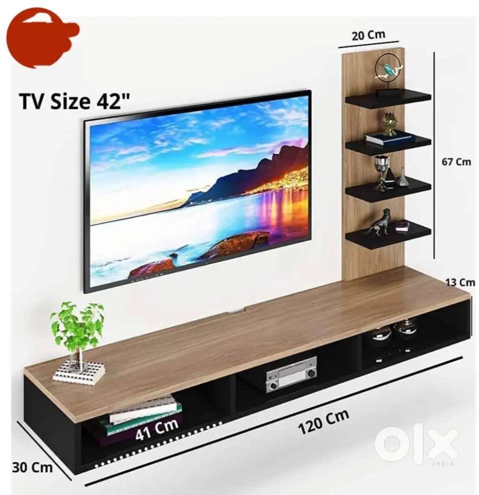 House hold item TV cabinet L shape box