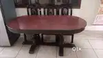 Old dining table