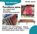 Furniture Zone - folding Cots, Mattress, Wooden Wardrobes, Sales