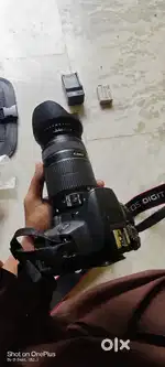 Canon 700d with kit lens setup