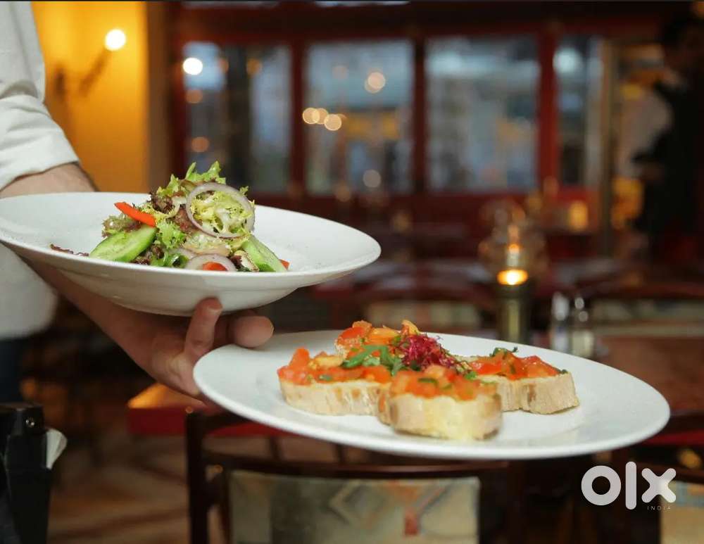 RESTURANT ME EXPERIENCE STAFF KI URGENT NEED H