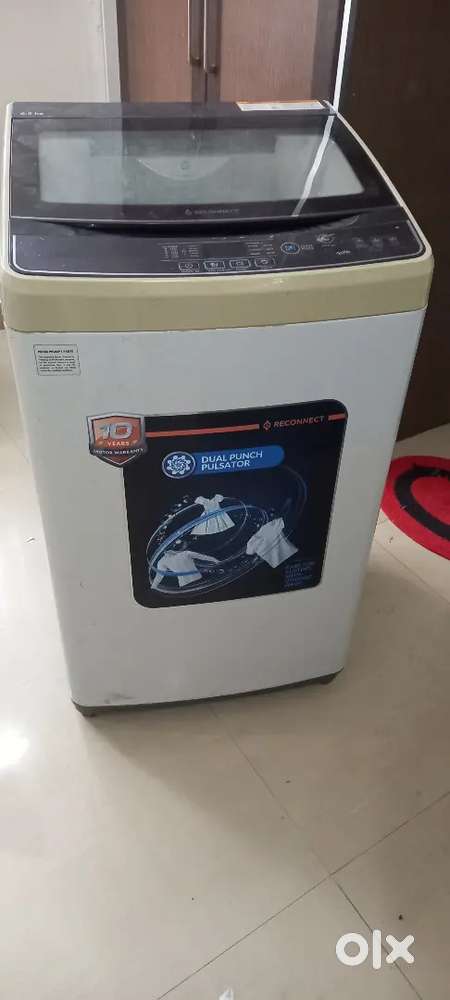 Reconnect 5 years old washing machine