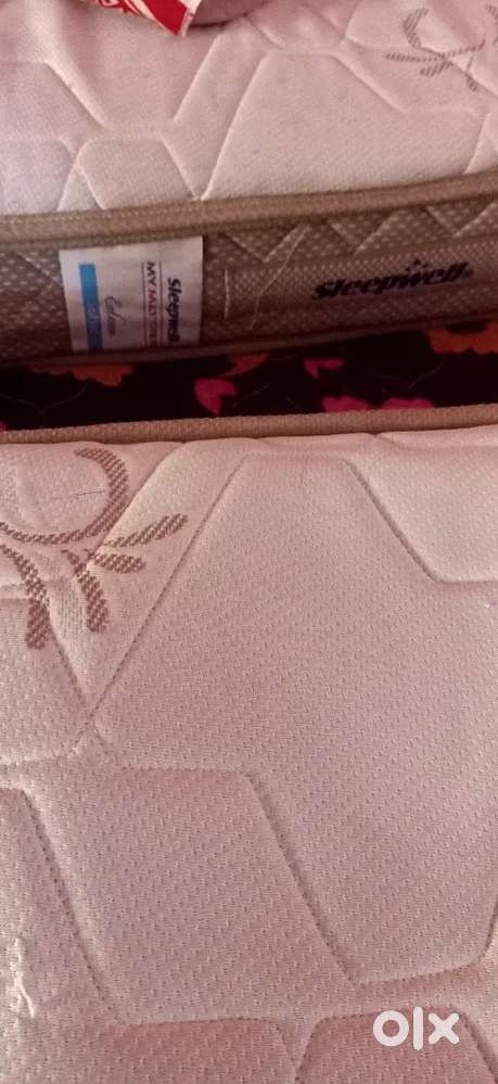 Sleepwel mattress good condition and cooler both price 10000+2200