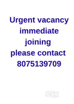 Receptionist vaccancy