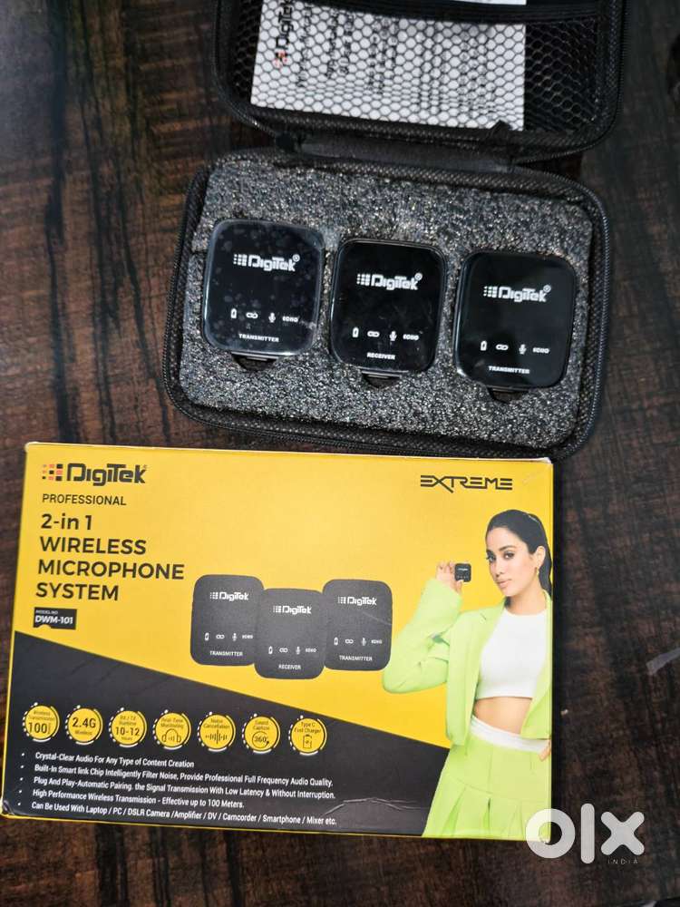 DWM 101 Extreme Series Mic – Like New  1.5 Months Old  Full Accessor