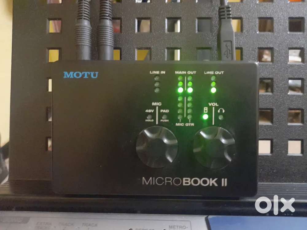 Motu Microbook ii Sound card