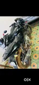 Bajaj pulser black colour