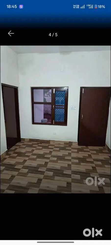 1 bedroom with attached washroom and kitchen