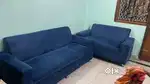 2 Sofa set (Blue Colour)