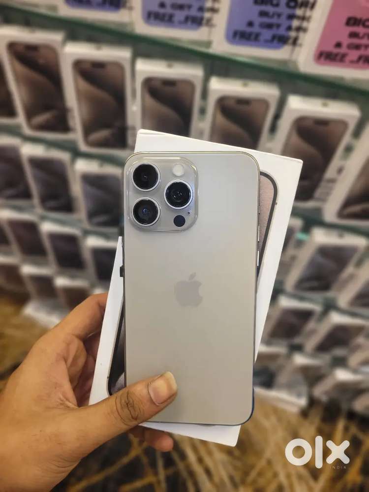 IPHONE 15PROMAX REFURBISHED MODEL'S WITH WARRANTY BILL BOX AVAILABLE