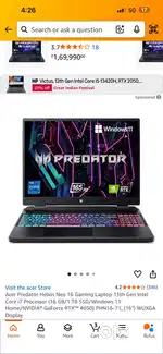 Acer Predator Helios Neo 16