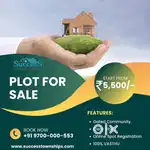 Open plots for sale. Clear title. Spot Registration. EMI AVAILABLE