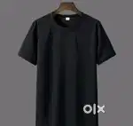T-shirt for men round neck black t-shirt