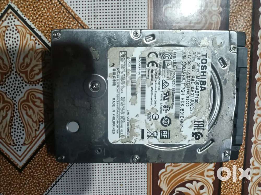 1tb hdd toshiba 100%health