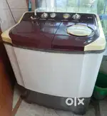 LG washing machine 6.2 kg semi automatic