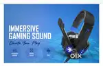 Gaming Headphones with RGB light anjd mic