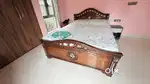 Teak wood queen size bed