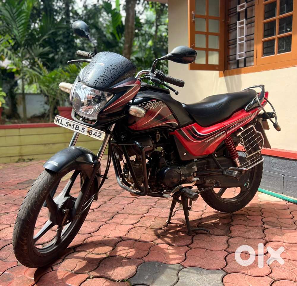 Well maintained motor bike