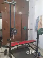 12 in 1 gym bench with weights 18 kg